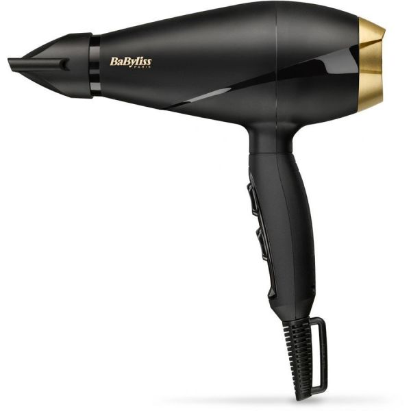 Фен BaByliss 6704E черный/золотистый