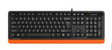 Клавиатура A4Tech Fstyler FKS10 черный/оранжевый черный/оранжевый