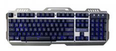 Клавиатура проводная Oklick 790G IRON FORCE 2 Темно-серый/черный