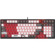 Клавиатура проводная A4Tech Bloody S98 Naraka BLMS Plus USB, проводная, черный/красный, s98 naraka blms red plus