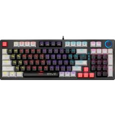Клавиатура проводная Defender Hawk GK-418 USB, механическая, черный 45418