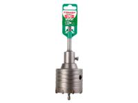 Коронка для дрелей и перфораторов Hammer Flex DC HD 68mm TBC, 68мм+ПЕРЕХОДНИК SDS+
